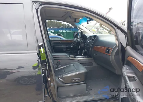 2014 Nissan Armada Platinum from USA, damaged, VIN 5N1BA0NF5EN608217